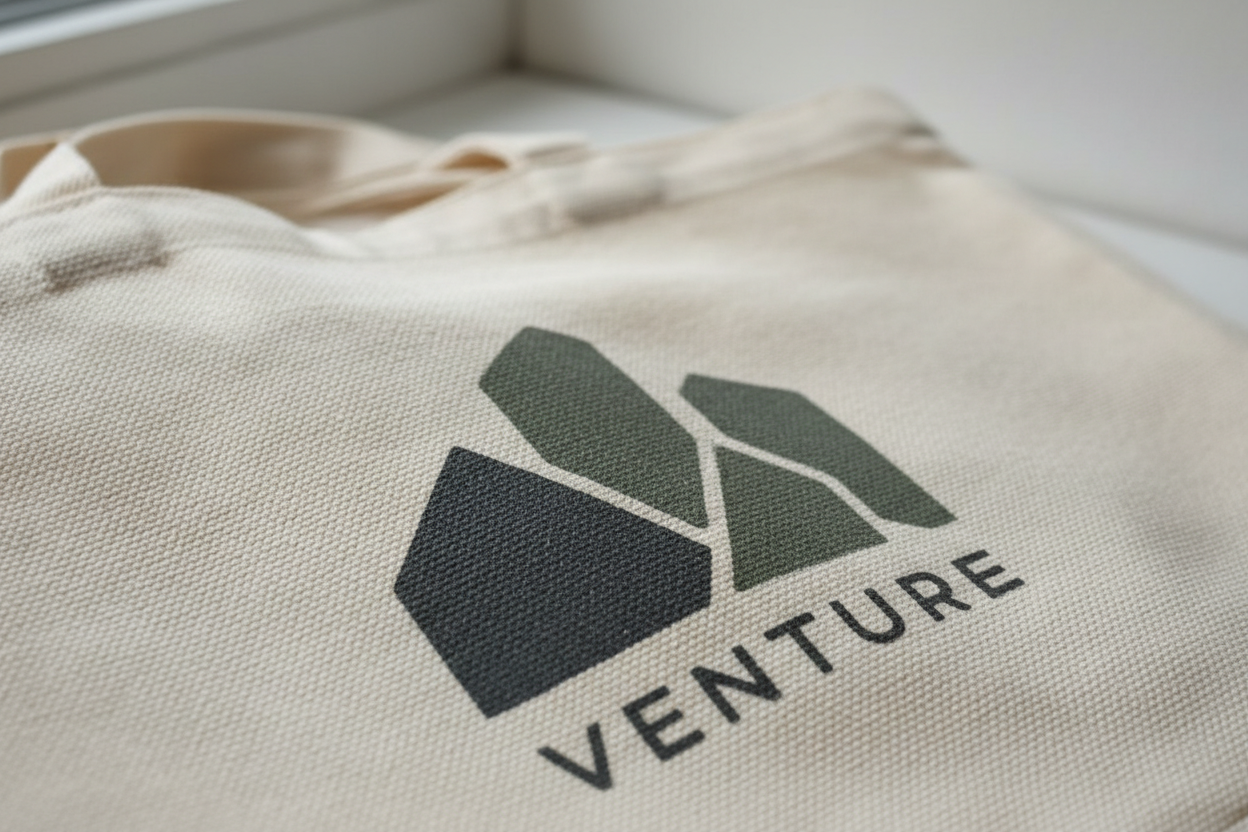 Image of un logo sérigraphié sur un totebag